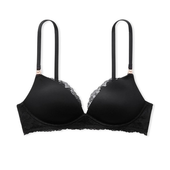 VICTORIAS SECRET Lace Wing Wireless Nursing Bra - Picture 6 of 8